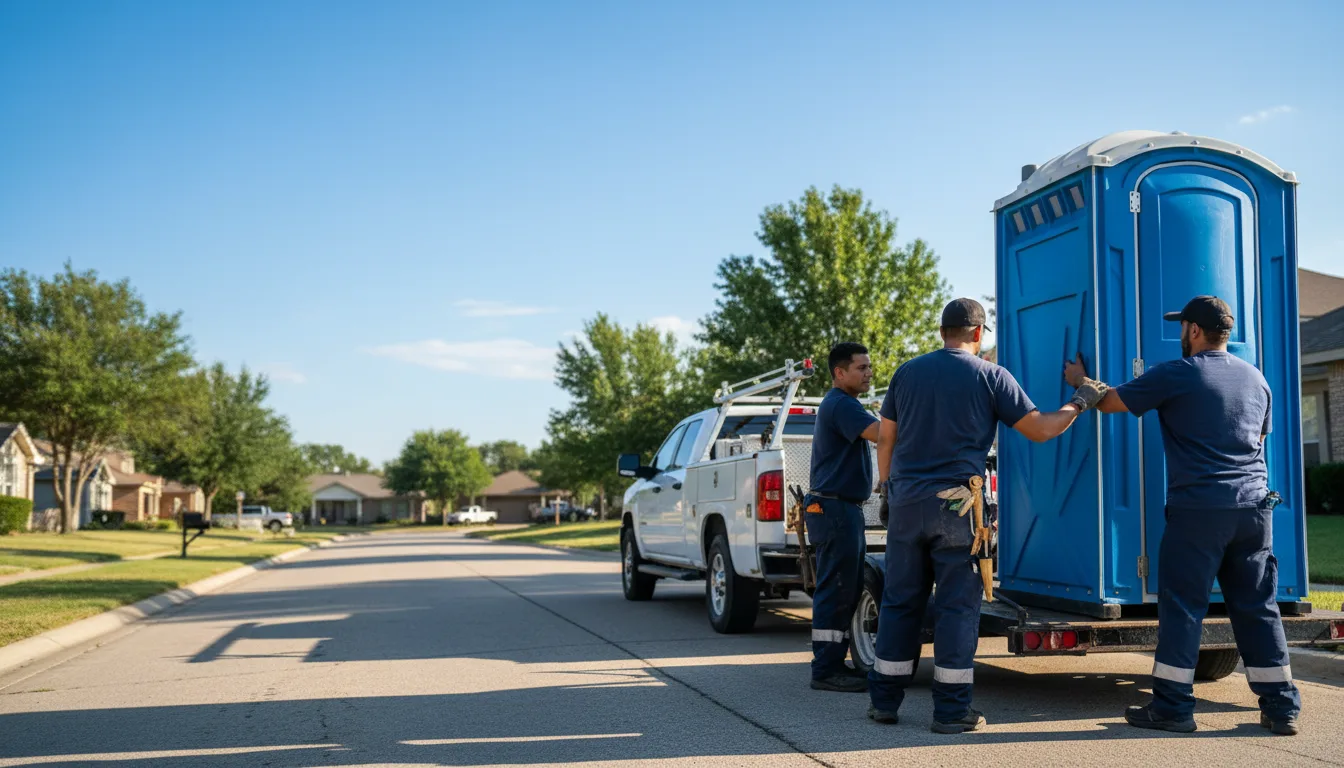 Portable Toilet Rental in Halliday, ND near me